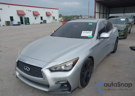 2018 Infiniti Q50 3.0T Sport из США, поврежденный, VIN JN1EV7APXJM351765